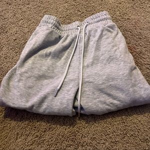 Forever 21 light gray sweatpants!